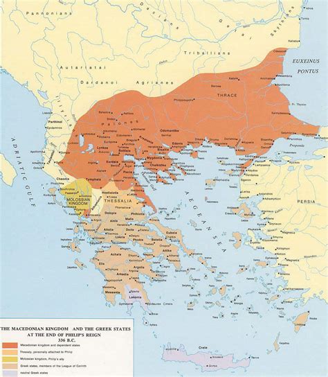 Map of Ancient Macedonia, 336 BCE : r/MapPorn