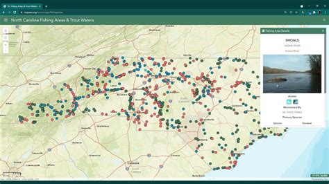 NC Wildlife Fishing Access Map Tutorial - YouTube