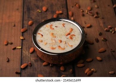 Indian Traditional Sweet Sabudana Kheer Jaggery Stock Photo 2150516223 ...