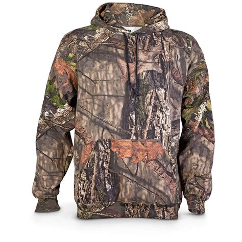 Mossy Oak Men's Camo Hoodie, Mossy Oak Break-Up Country - 663409, Camo ...