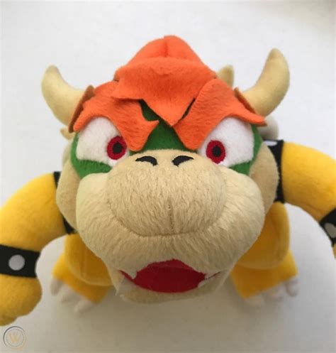 Super Mario Party 5 Bowser Plush Stuffed 2003 Rare Japan Nintendo ...