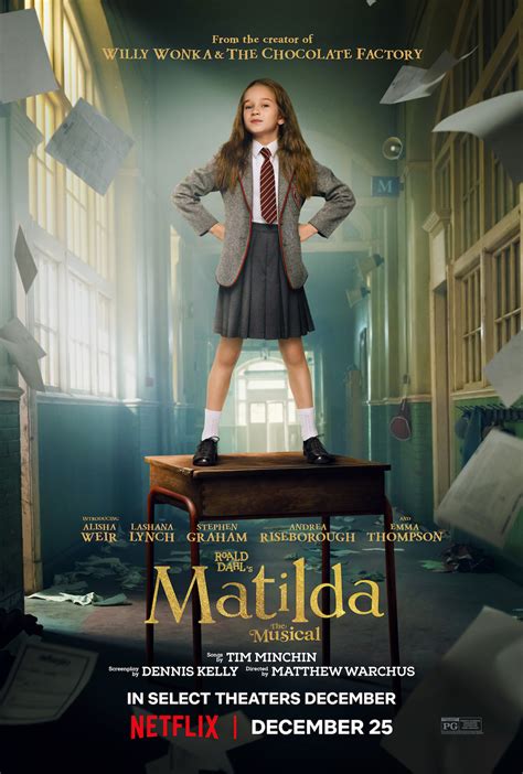 Matilda: The Musical Trailer Release Date - Netflix Tudum