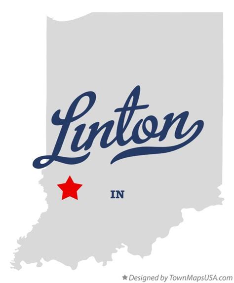 Linton Indiana Map | Zip Code Map