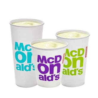 Banana Milkshake McDonald's - price, calories