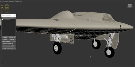 Lockheed Martin RQ-170 Sentinel UAV Drone Iran Version 3D Model by 3dxin