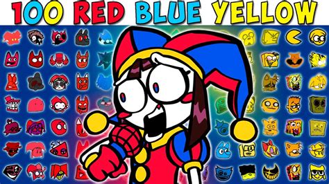 FNF Character Test | Gameplay VS My Playground | ALL Red-Blue-Yellow ...