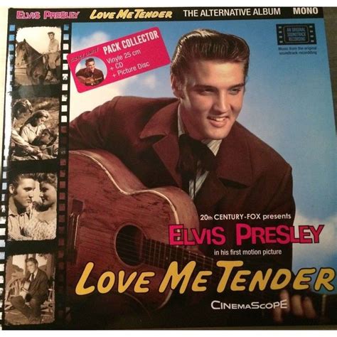 Love me tender by Elvis Presley, 10 inch box with bigbeatrecords - Ref ...