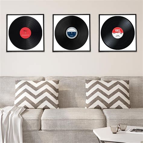 Black Record Album Frame | Album frames, Frame set, Vinyl record frame