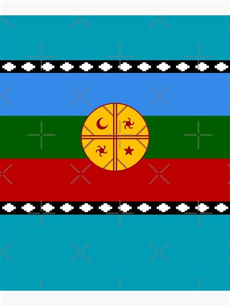 "Mapuche, Mapuche Flag, Indigenous People from Chile, Patagonia and ...