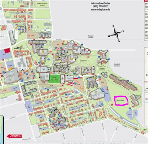 University Of Dayton Campus Map - Map Of The United Kingdom