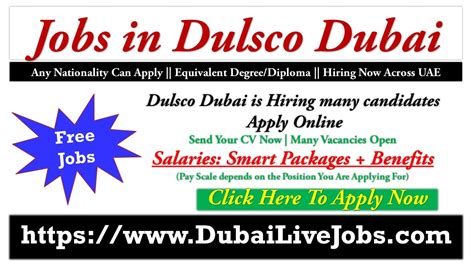 Dulsco Careers In Dubai 2021 | Dulsco Dubai Walk In Interviews