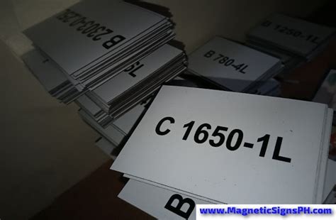 Custom Magnetic Labels Philippines - MagneticSignsPH.com