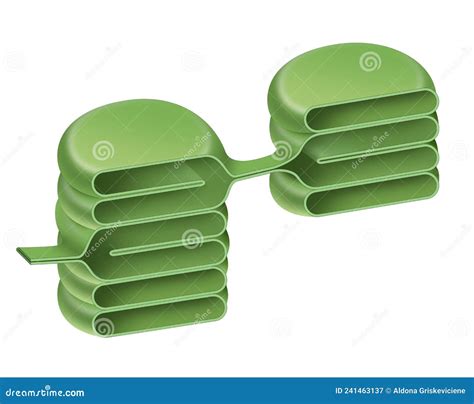 Structure of Chloroplast Granum. Thylakoid Stock Illustration ...