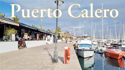 Puerto Calero walking tour Lanzarote December 2021 by Puerto del Carmen ...