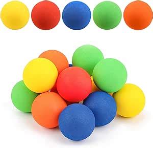 10pcs Knee Hockey Balls Foam, Mini Hockey Practice Soft Balls for Kids ...