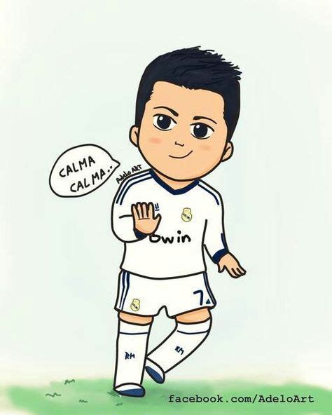 Real madrid Ronaldo | Dessin enfant