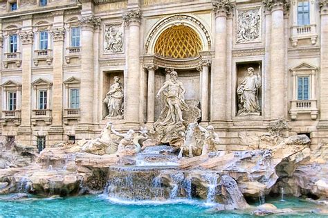 Toss Your Coins In The Trevi Fountain - Rome Photograph by Mark E Tisdale