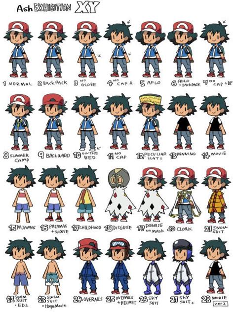 an anime character's evolution chart for each character in the video ...