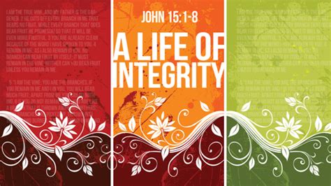 Church Preaching Slide: A Life of Integrity - SermonCentral.com