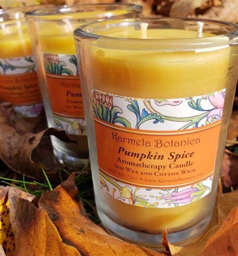 Pumpkin Spice Candle ~ Beeswax | Karmela Botanica