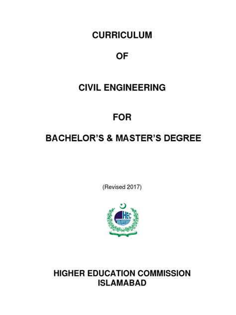 CIVIL-ENGINEERING.pdf | Curriculum | Master Of Science