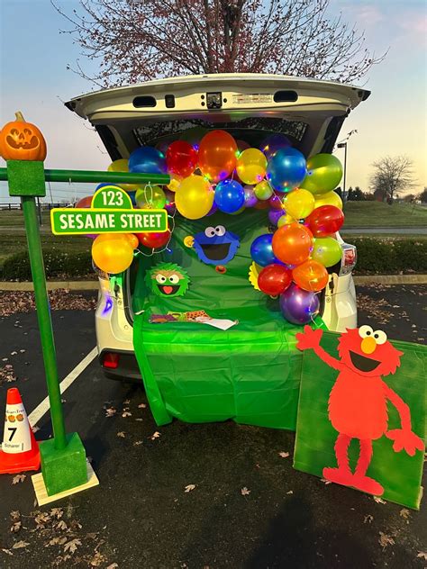 Sesame Street Trunk or Treat in 2022 | Trunk or treat, Sesame street ...