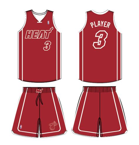 Miami Heat Uniform - Alternate Uniform - National Basketball ...