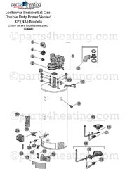 Parts4heating.com: Lochinvar Double Duty XP Water Heater Parts