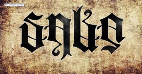 Best Ambigram Generators With Examples 2024 | Begindot