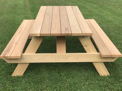 Traditional Picnic Table Plans Backyard Furniture Plans | Etsy