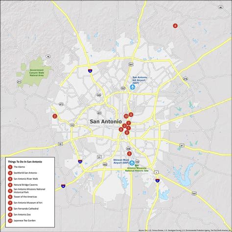 Map Of San Antonio Texas - Get Latest Map Update