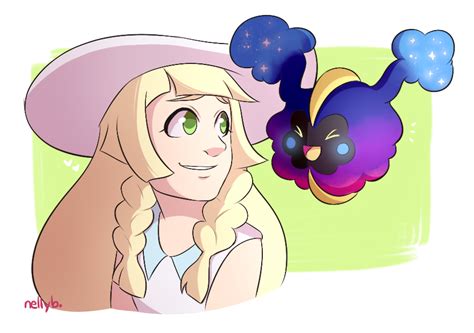 Lillie and Nebby by LadyxOwl on DeviantArt