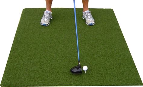 Amazon.com : Premium 5'X5' Luxury Tee Golf Hitting Mat- Holds a Wooden ...