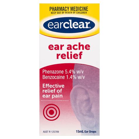 EarClear Ear Ache Relief 15ml