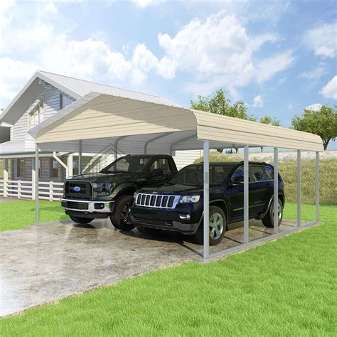 Classic Carport - 18'W x 20'L x 8'H - Carport or Shelter - Building Kits