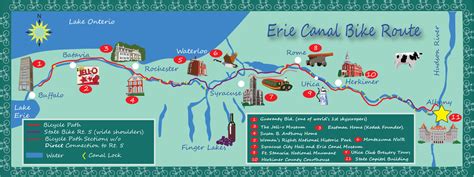 The Erie Canal Bicycle Route across New York State by Robert Frankis ...