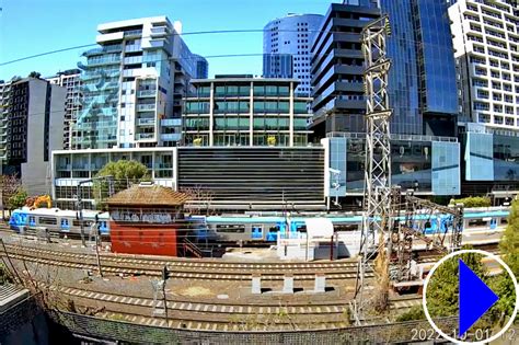 South Yarra Station | Live Webcam View | Victoria | Australia