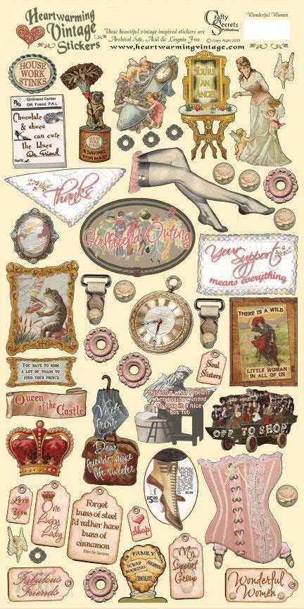 an assortment of vintage items are shown in this illustration