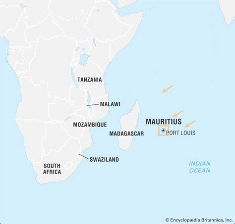 Mauritius Location In World Map – The World Map