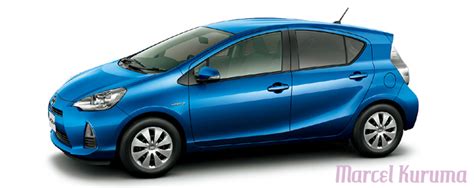 Marcel Japan Cars Reviews: Toyota Aqua Color body option (Japan Model 2013)