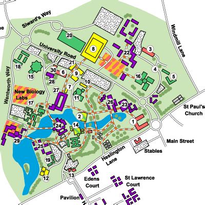 York University Campus Map