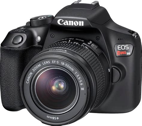 Questions and Answers: Canon EOS Rebel T6 DSLR Camera with EF-S 18-55mm ...