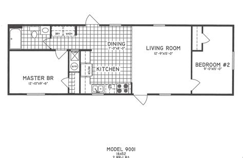 2 Bedroom 2 Bath Modular Home Floor Plans - floorplans.click