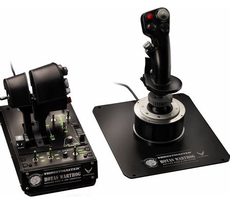 Buy THRUSTMASTER Hotas Warthog Joystick & Throttle - Black | Free ...