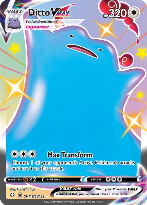 Serebii.net Pokémon Card Database - Shining Fates - #119 Ditto