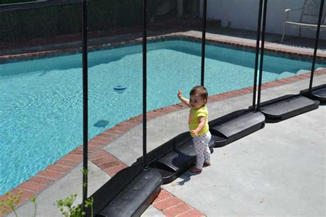 No Holes Pool Fence | Pool Safety Fence - No Drilling Required