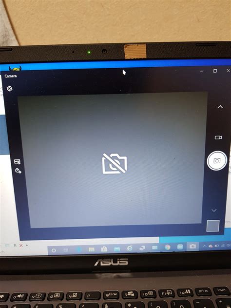 ASUS built in camera not working. I tried everything from updating the ...