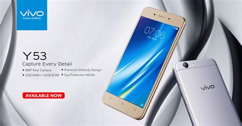 Vivo Y53 smartphone found listed online at Rs 9,990