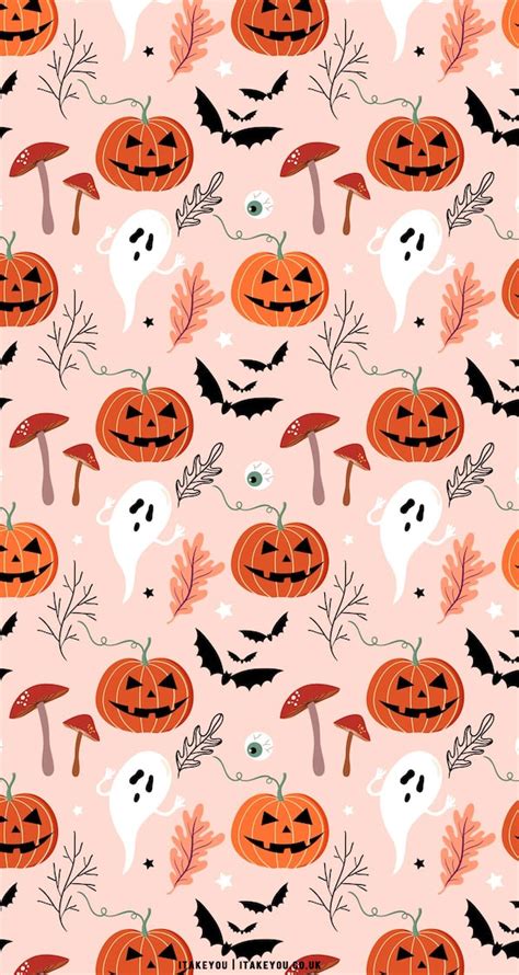 10 Cute Halloween Wallpaper Ideas for Phone & iPhone : Pumpkin Face ...