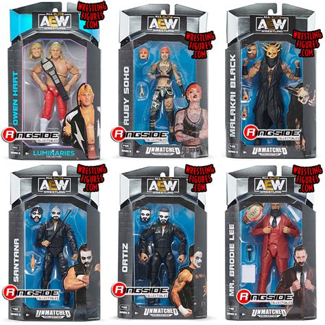 AEW Unmatched Series 6 Toy Wrestling Action Figures by Jazwares! This ...